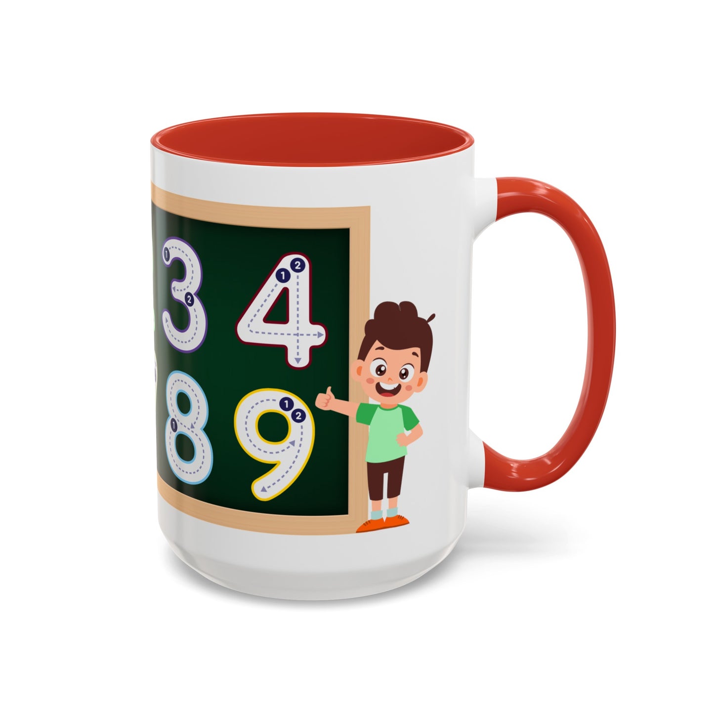 Numbers learning Mug, 11oz