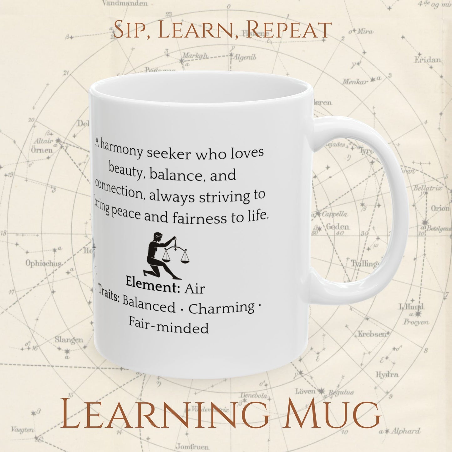 Libra Zodiac Mug – Astrology Constellation & Personality Traits