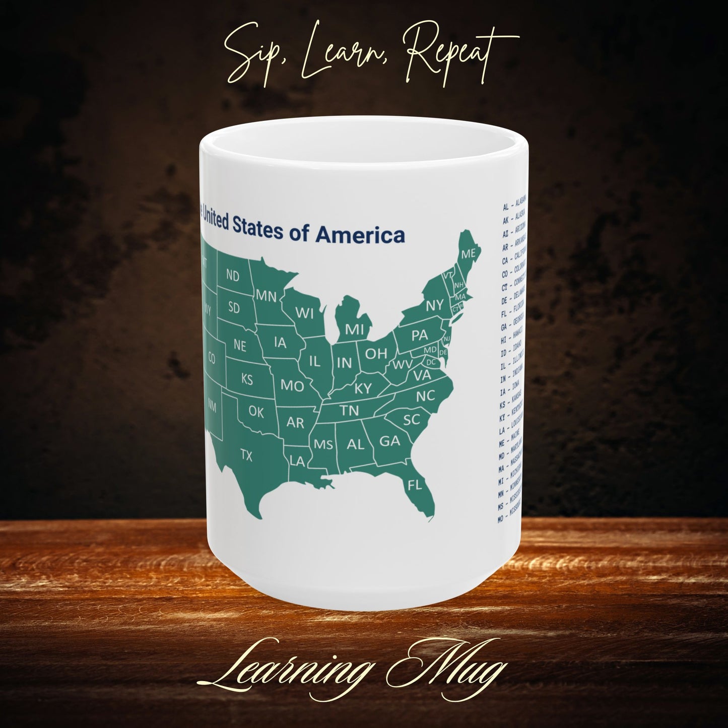 The United States of America Ceramic Mug, 11oz