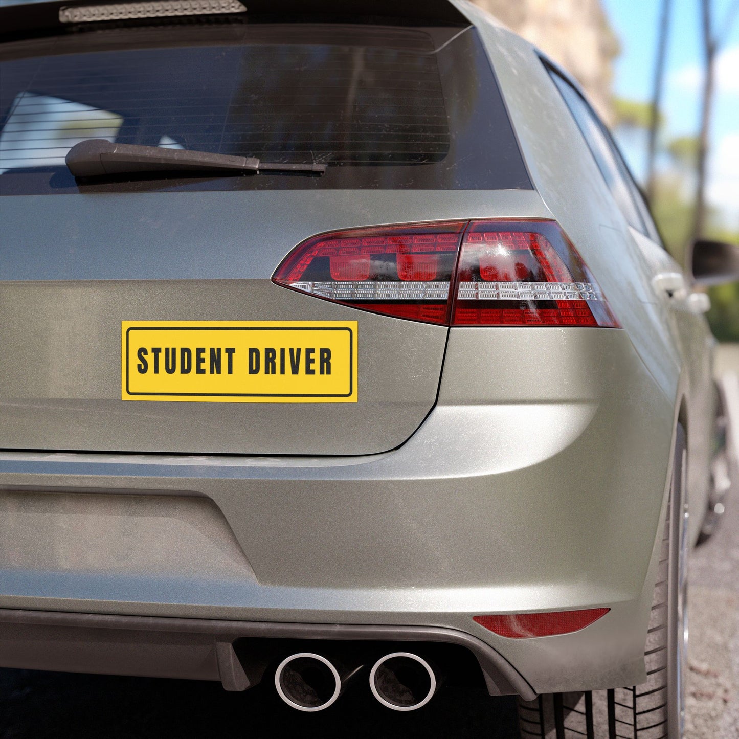 Student Driver Magnet Sign 10x3 Inch