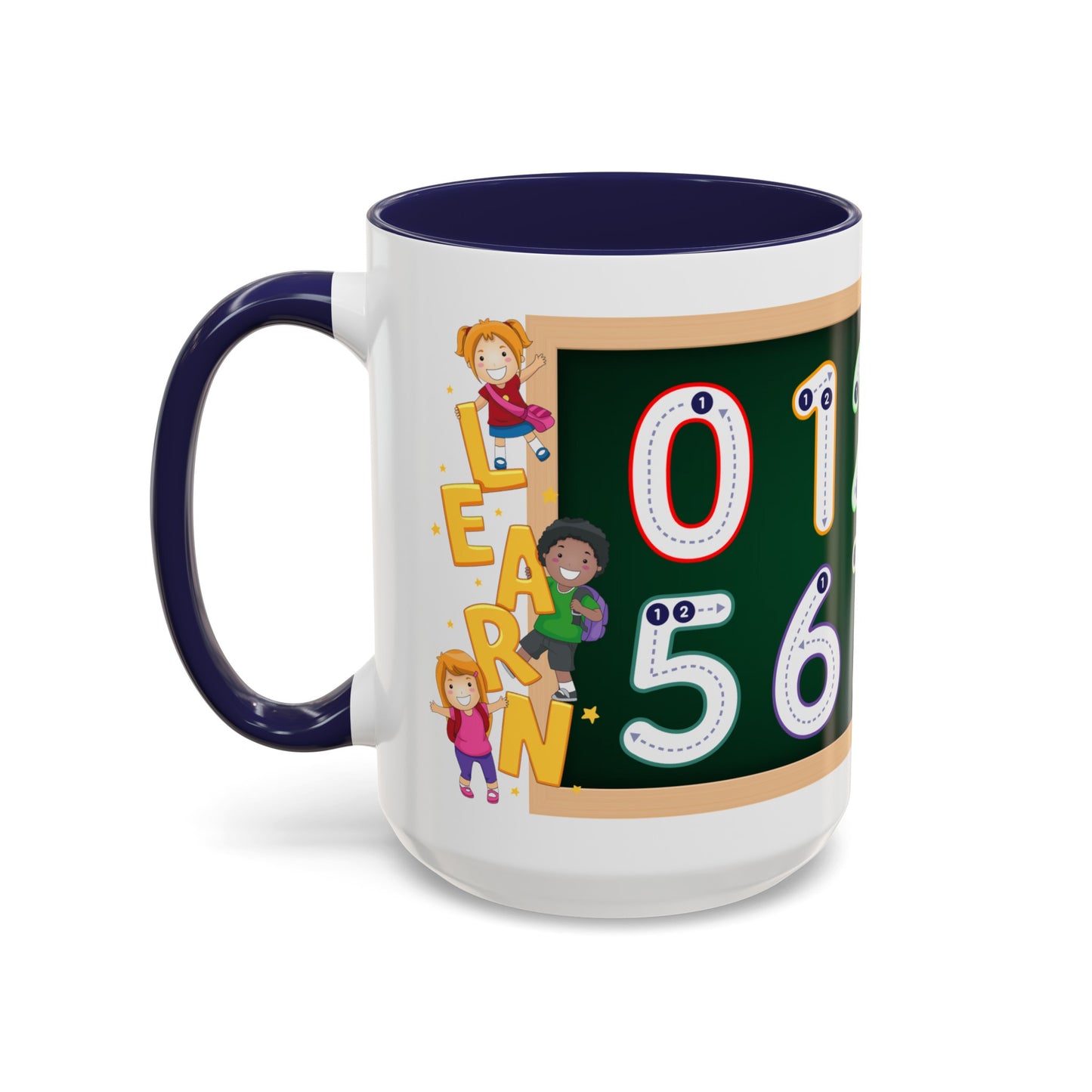 Numbers learning Mug, 11oz