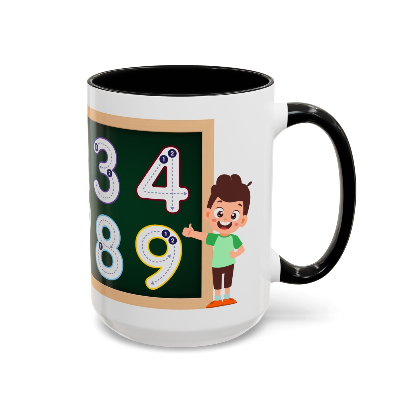 Numbers learning Mug, 11oz