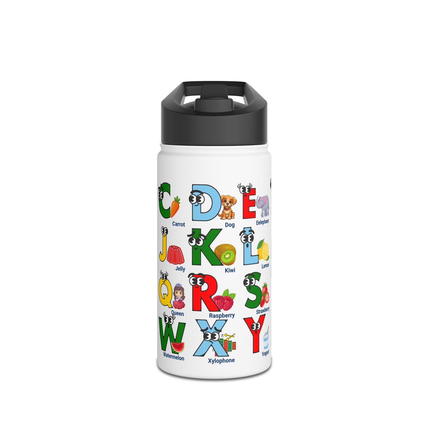 ABC Learning Water Bottle for Kids, Preschool Learning