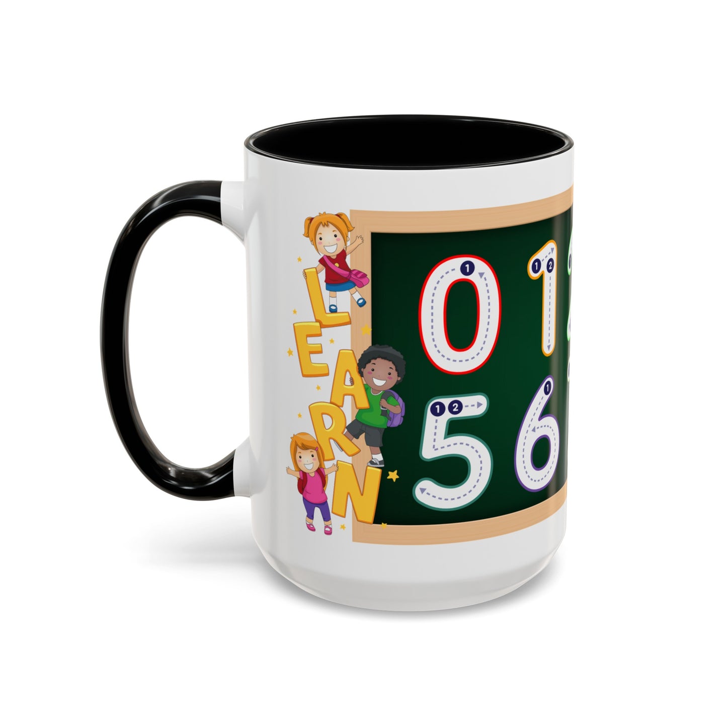 Numbers learning Mug, 11oz