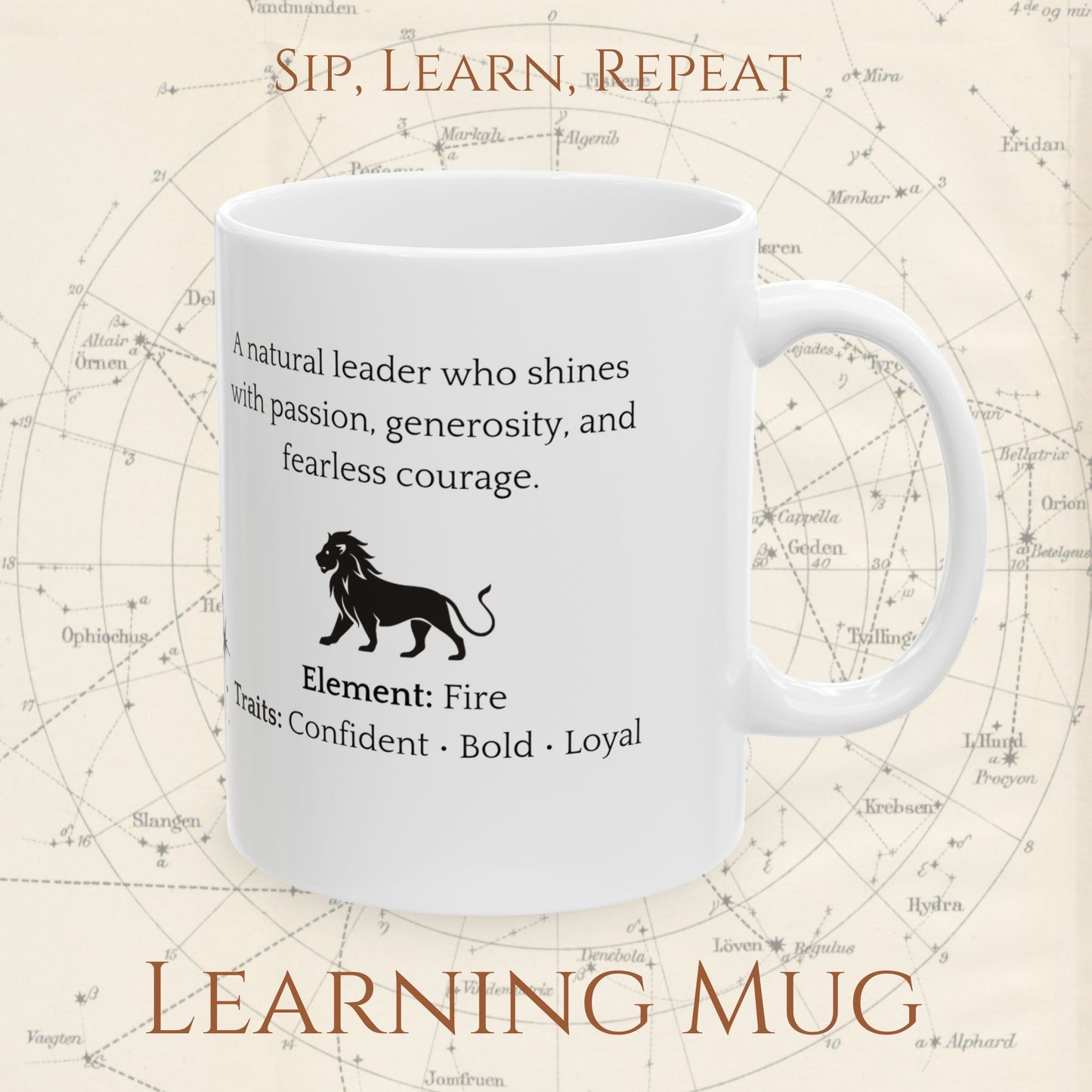 Leo Zodiac Mug – Astrology Constellation & Personality Traits