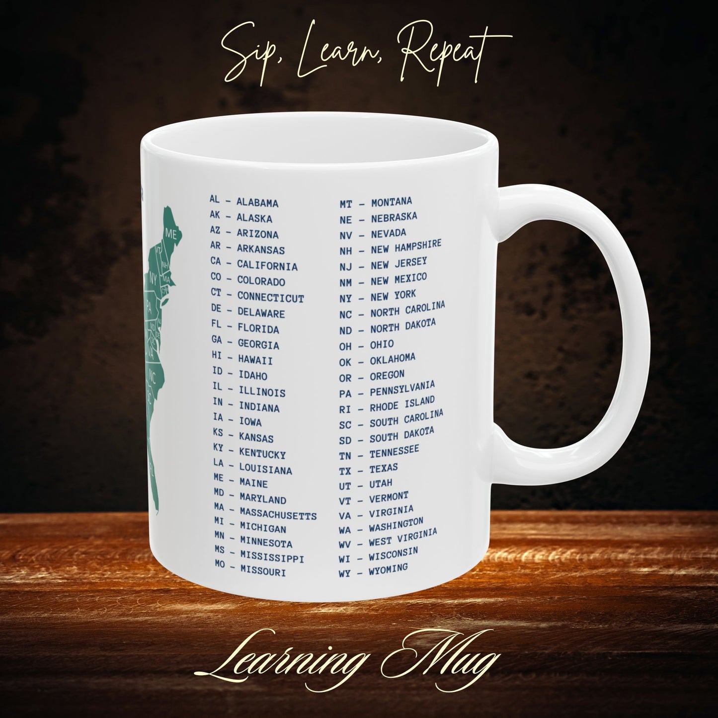 The United States of America Ceramic Mug, 11oz
