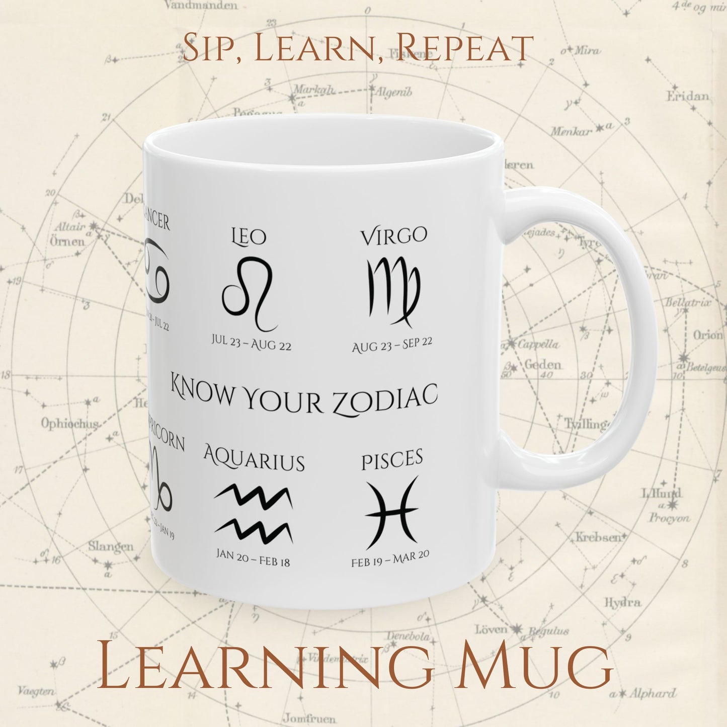 Know Your Zodiac Mug – The Perfect Birthday Gift That Always Fits