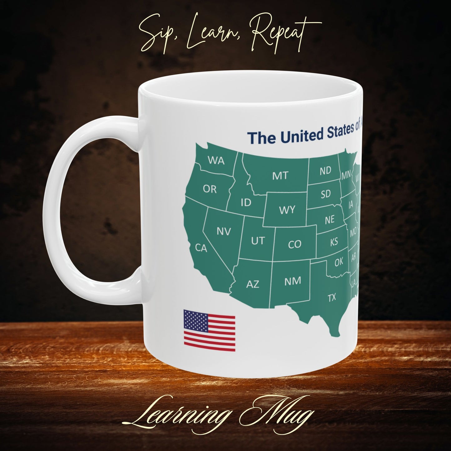 The United States of America Ceramic Mug, 11oz