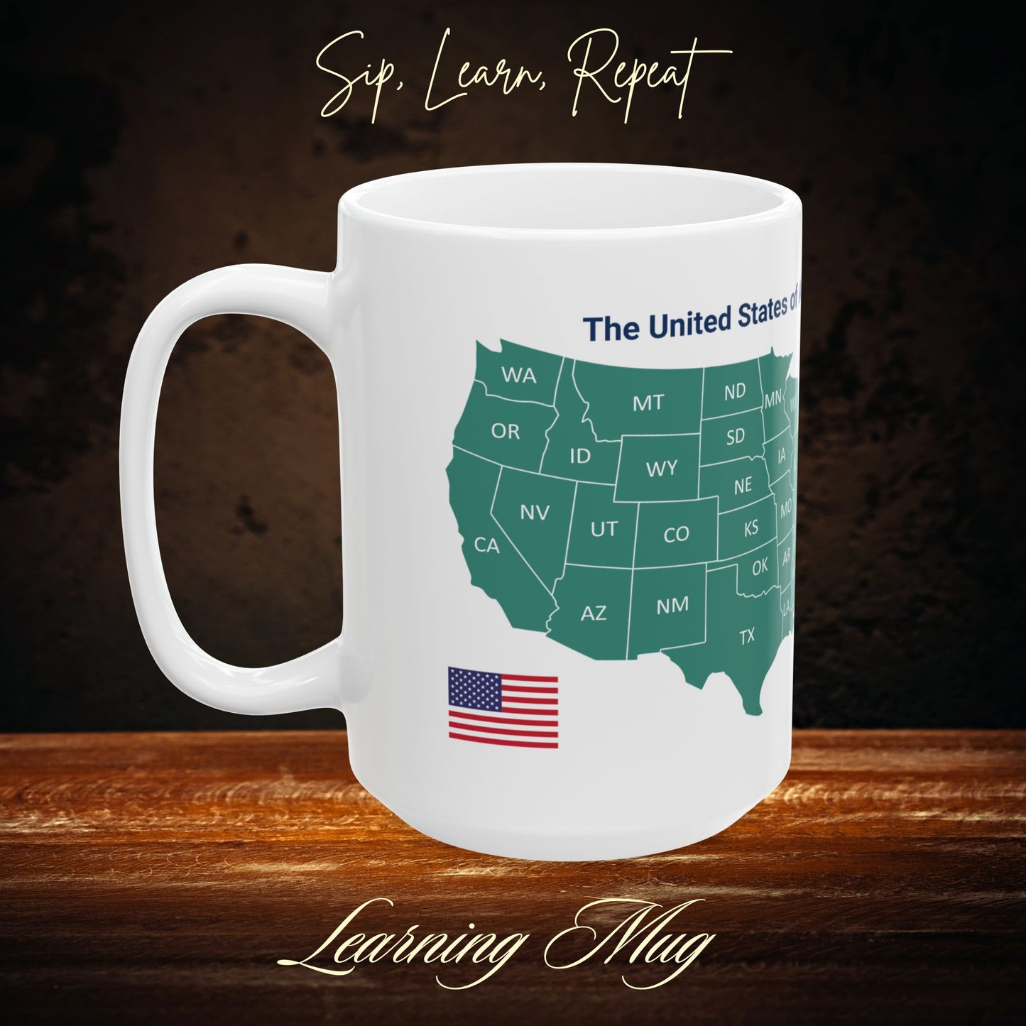 The United States of America Ceramic Mug, 11oz