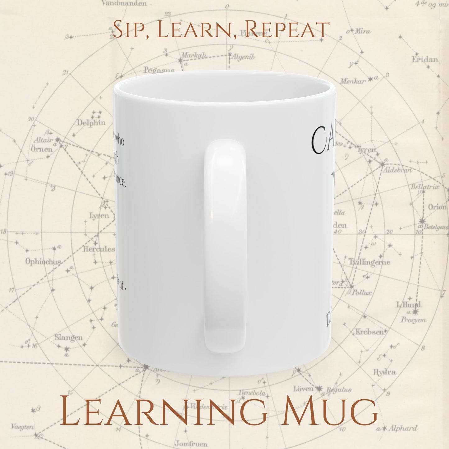 Capricorn Zodiac Mug – Astrology Constellation & Personality Traits