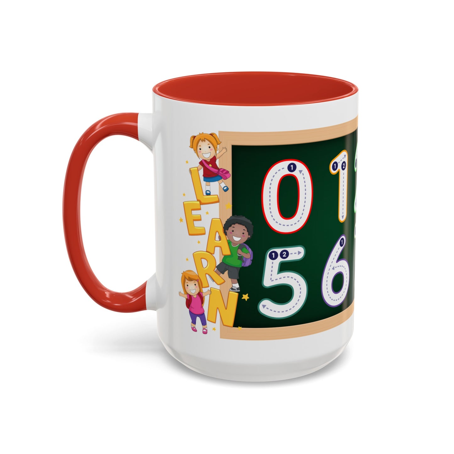 Numbers learning Mug, 11oz