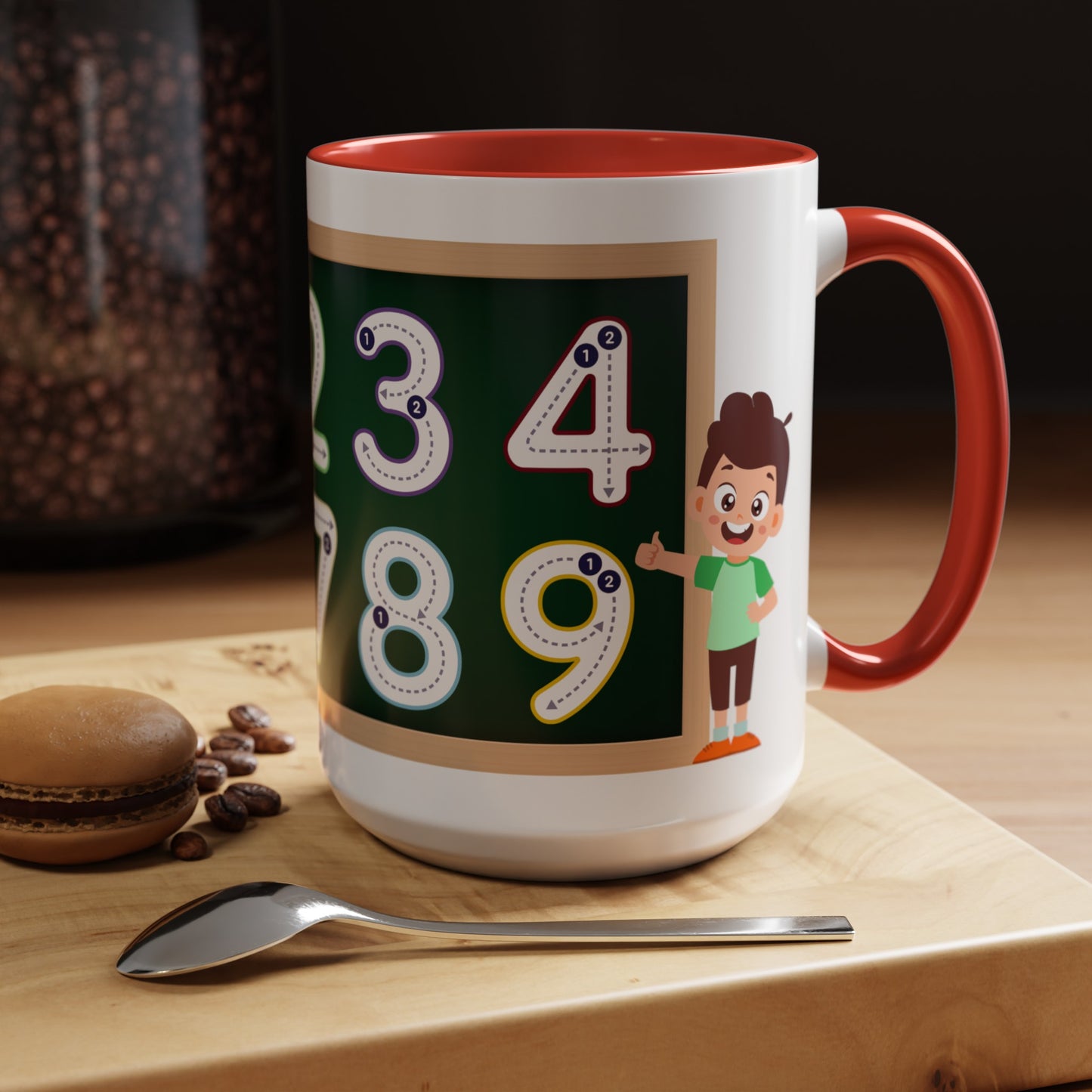 Numbers learning Mug, 11oz