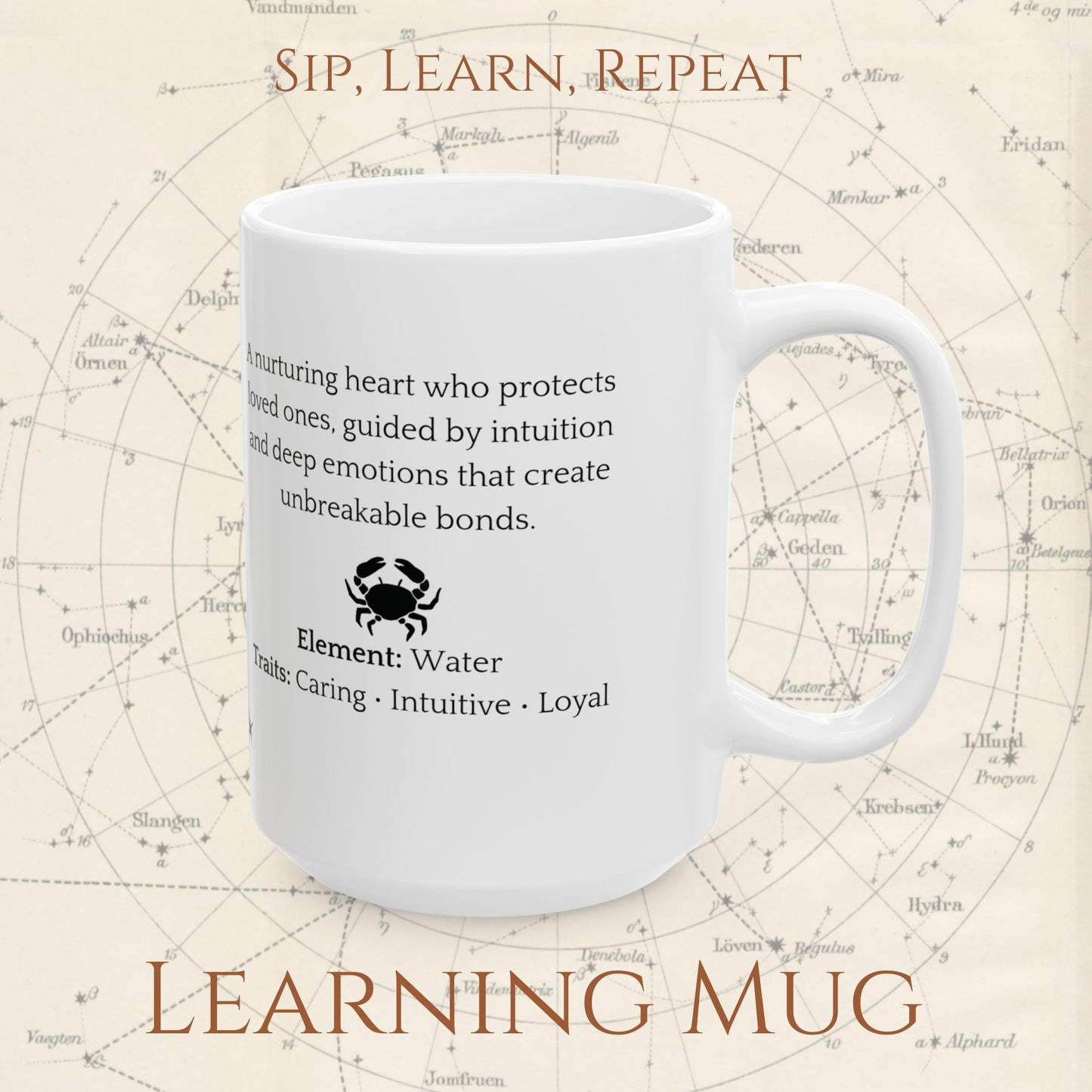 Cancer Zodiac Mug – Astrology Constellation & Personality Traits