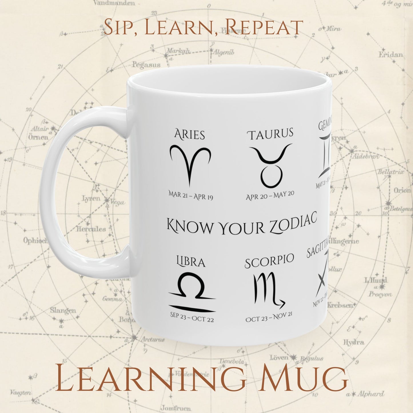 Know Your Zodiac Mug – The Perfect Birthday Gift That Always Fits