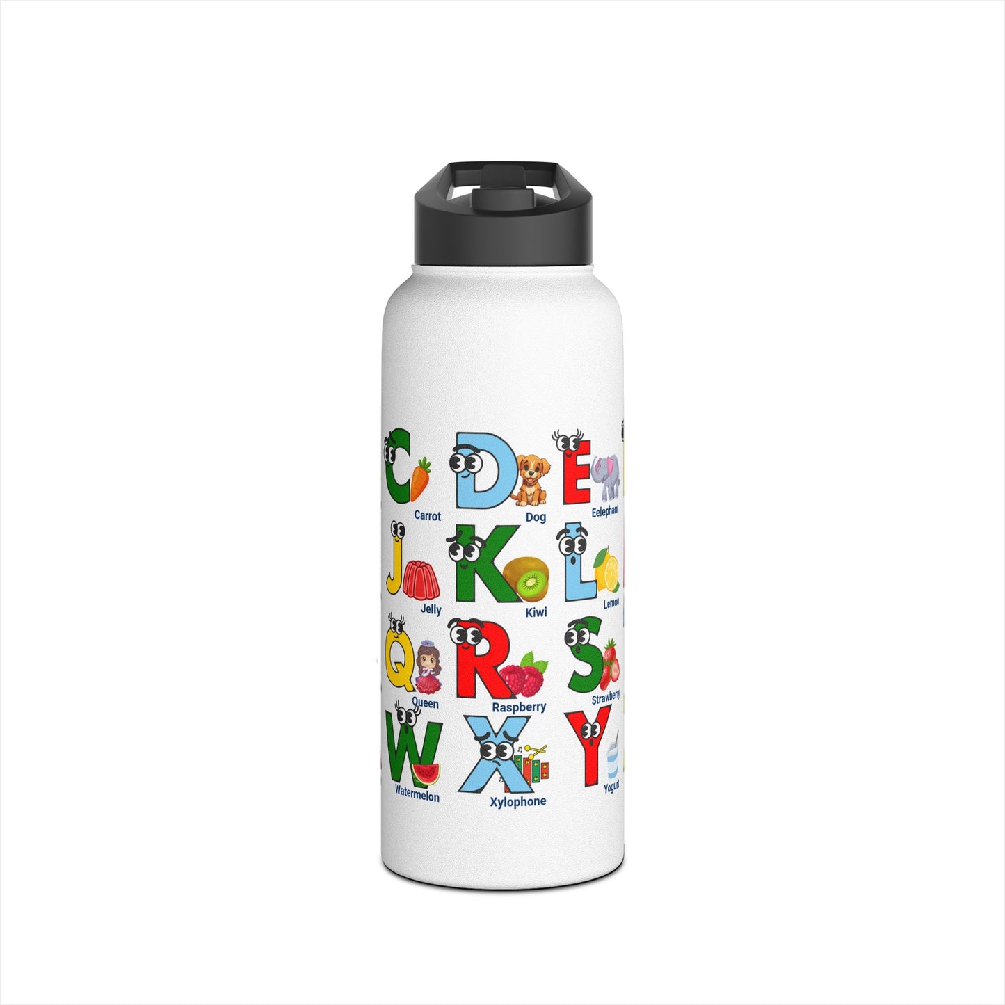 ABC Learning Water Bottle for Kids, Preschool Learning
