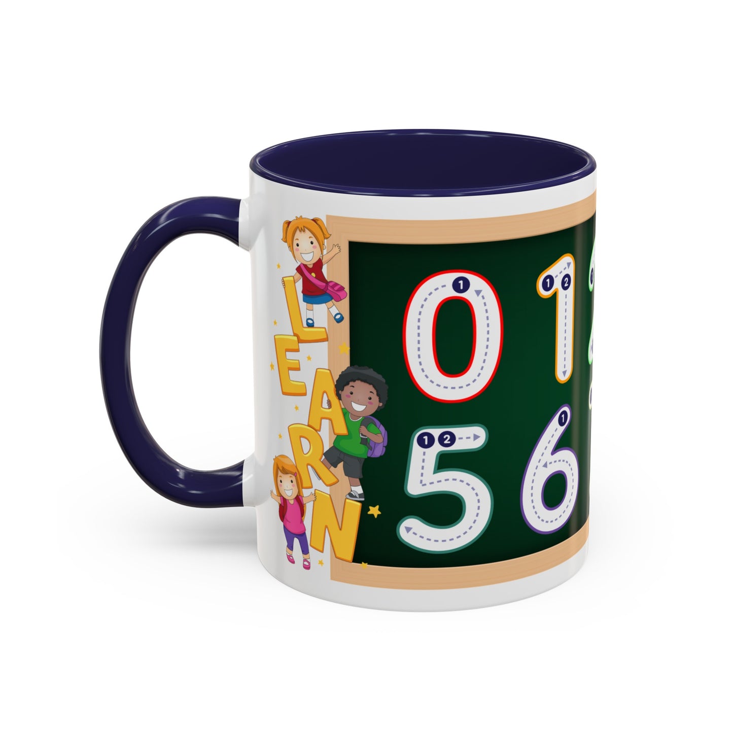 Numbers learning Mug, 11oz