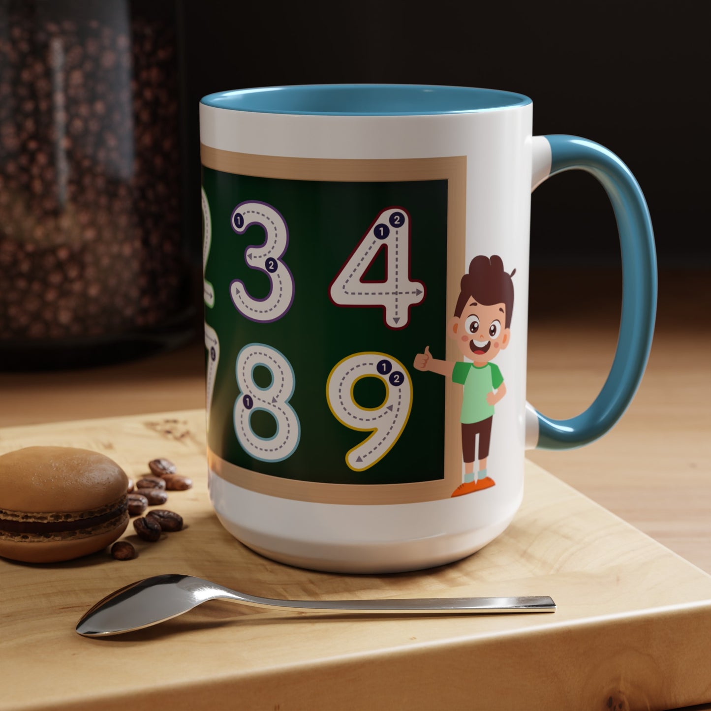 Numbers learning Mug, 11oz