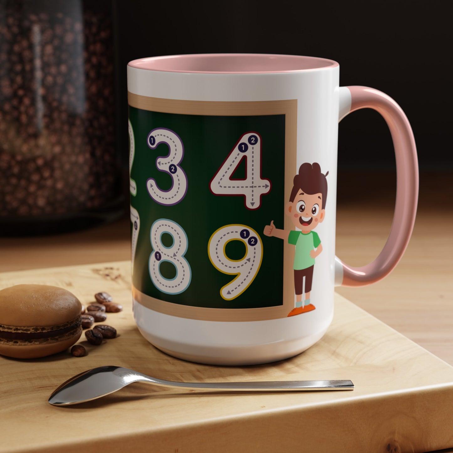 Numbers learning Mug, 11oz