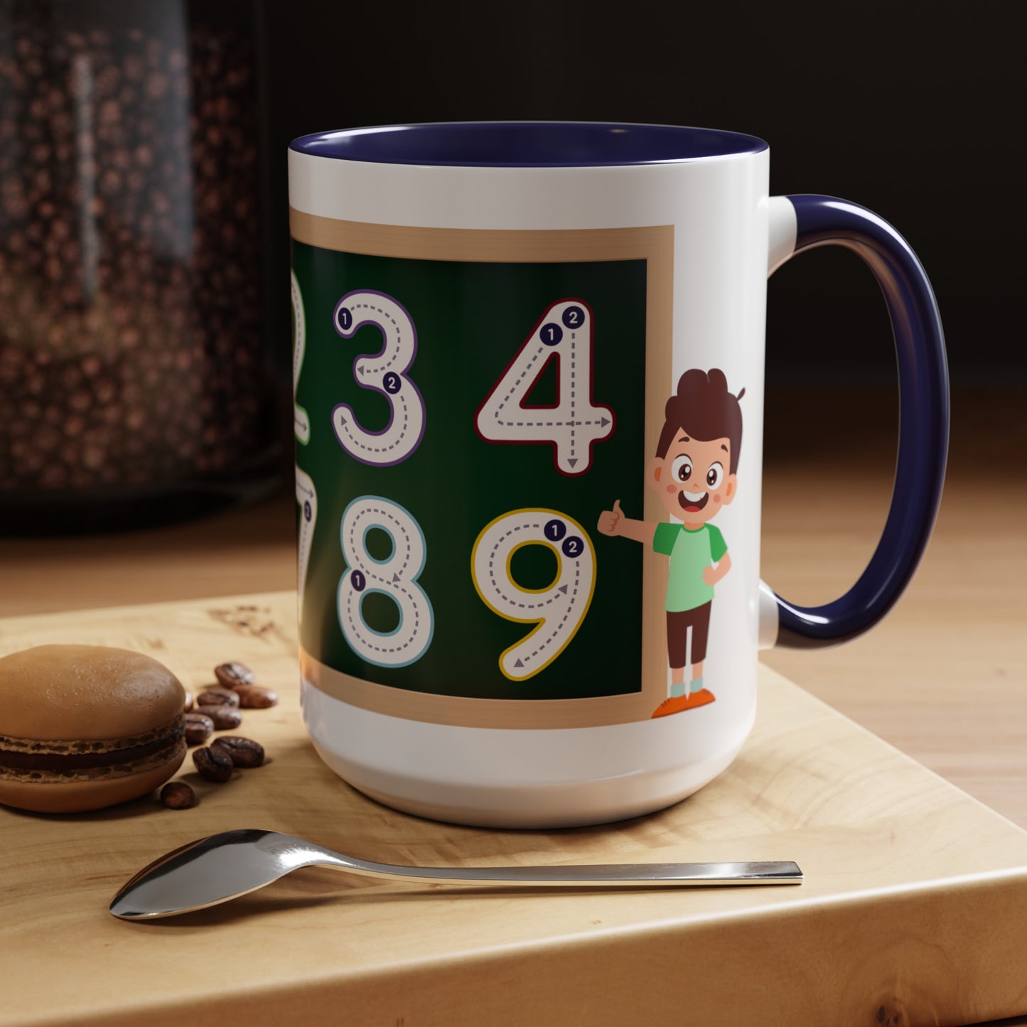 Numbers learning Mug, 11oz