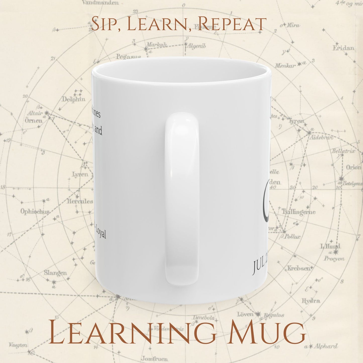 Leo Zodiac Mug – Astrology Constellation & Personality Traits