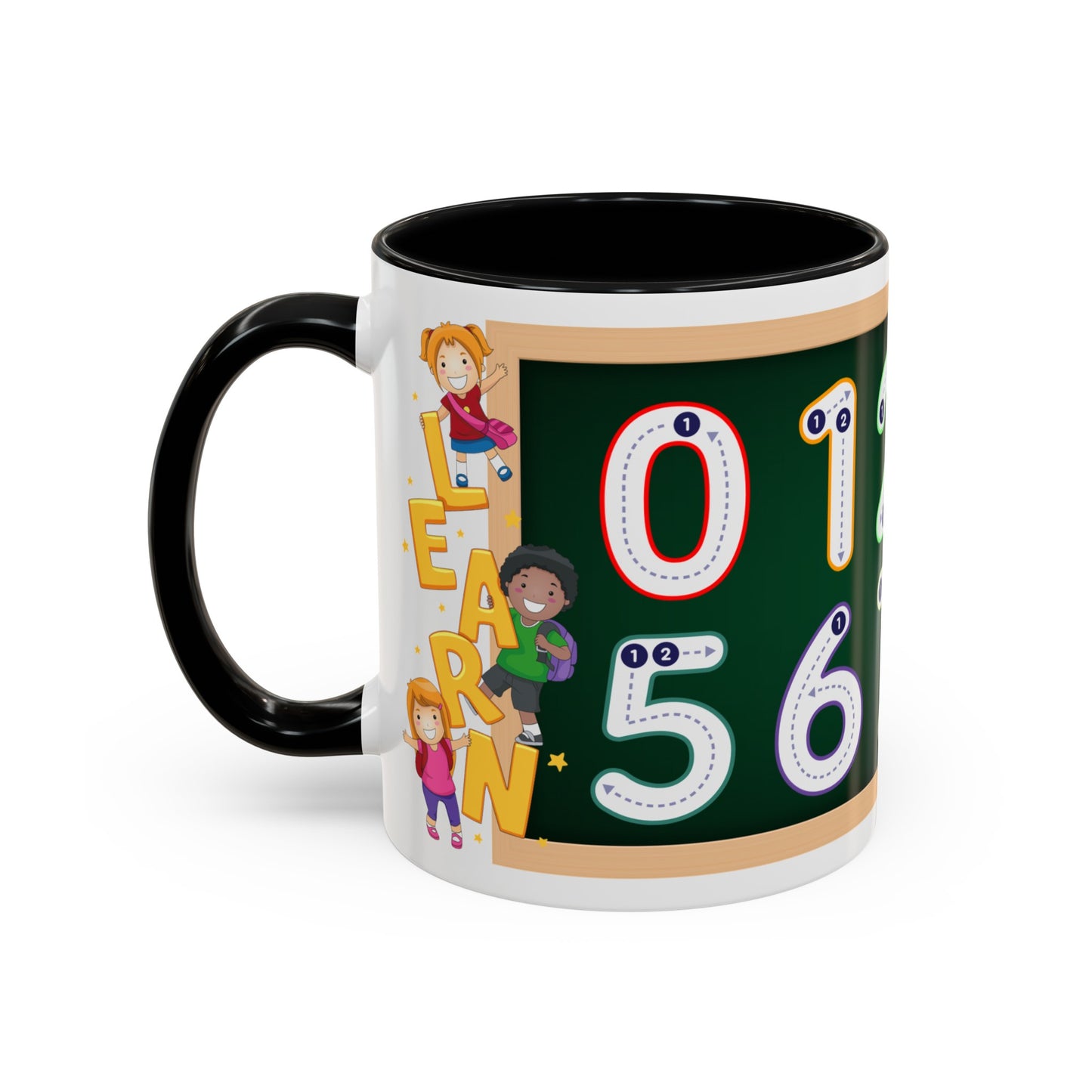 Numbers learning Mug, 11oz