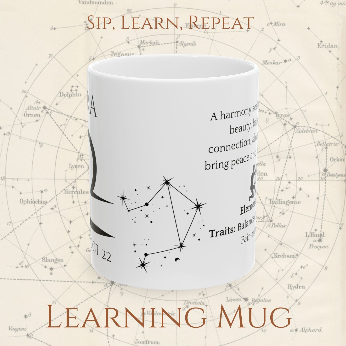 Libra Zodiac Mug – Astrology Constellation & Personality Traits
