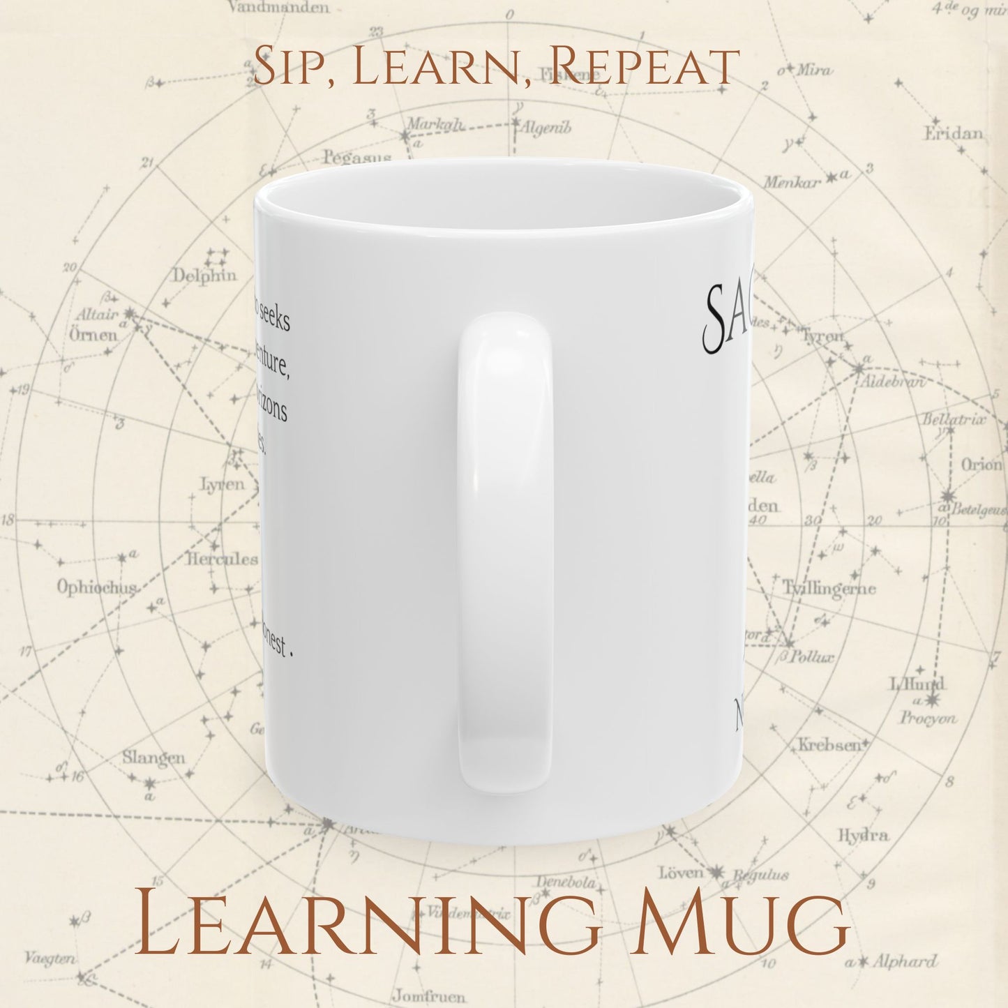 Sagittarius Zodiac Mug – Astrology Constellation & Personality Traits