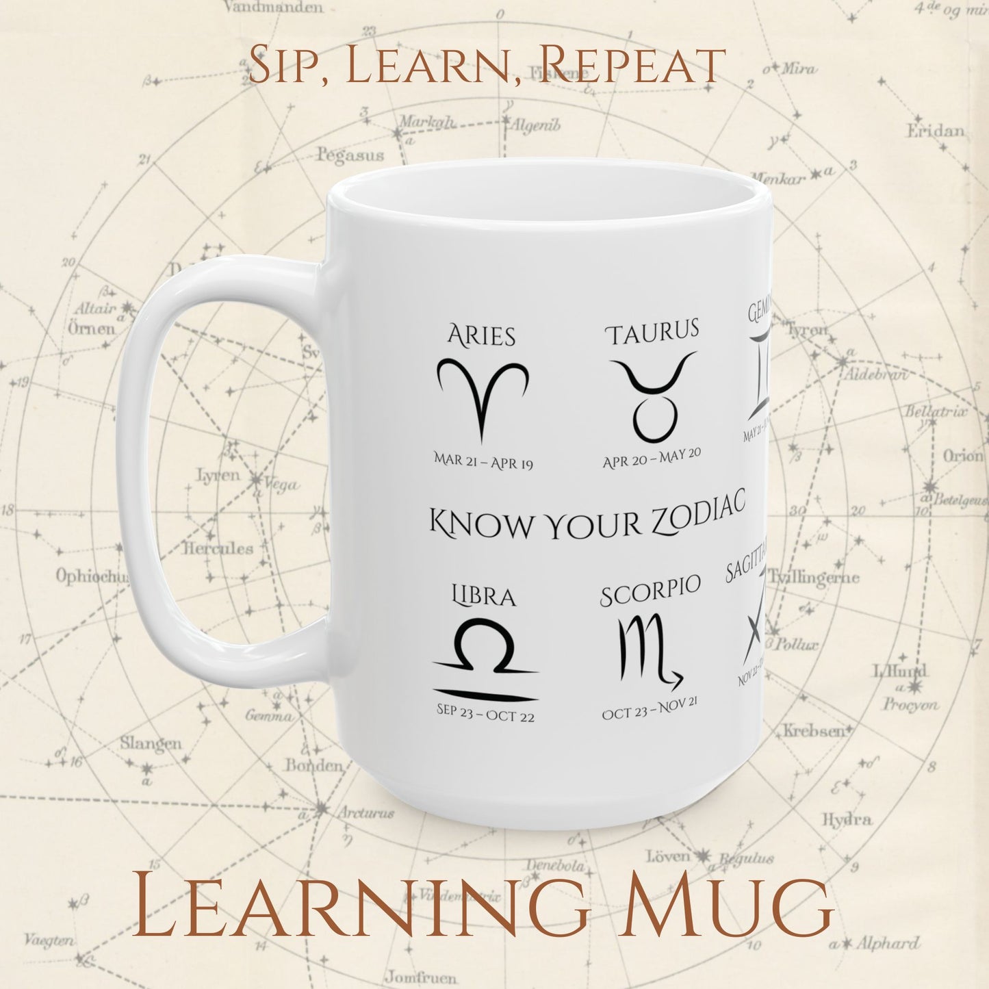 Know Your Zodiac Mug – The Perfect Birthday Gift That Always Fits