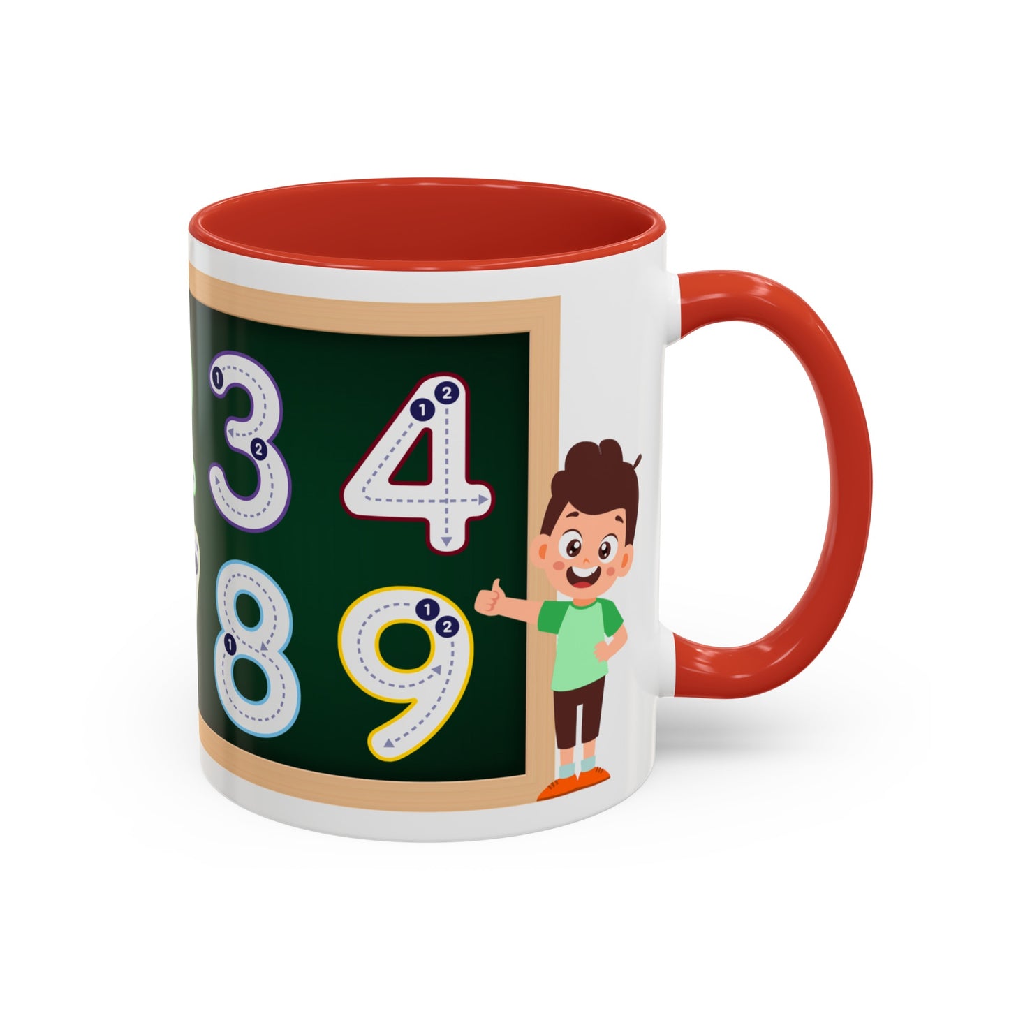 Numbers learning Mug, 11oz