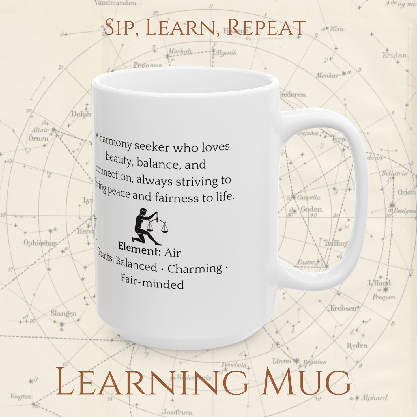 Libra Zodiac Mug – Astrology Constellation & Personality Traits