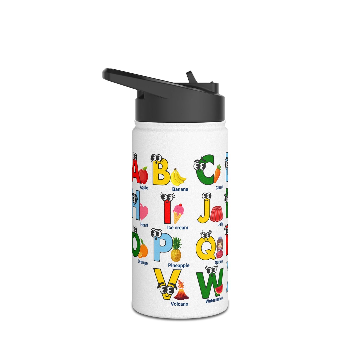 ABC Learning Water Bottle for Kids, Preschool Learning