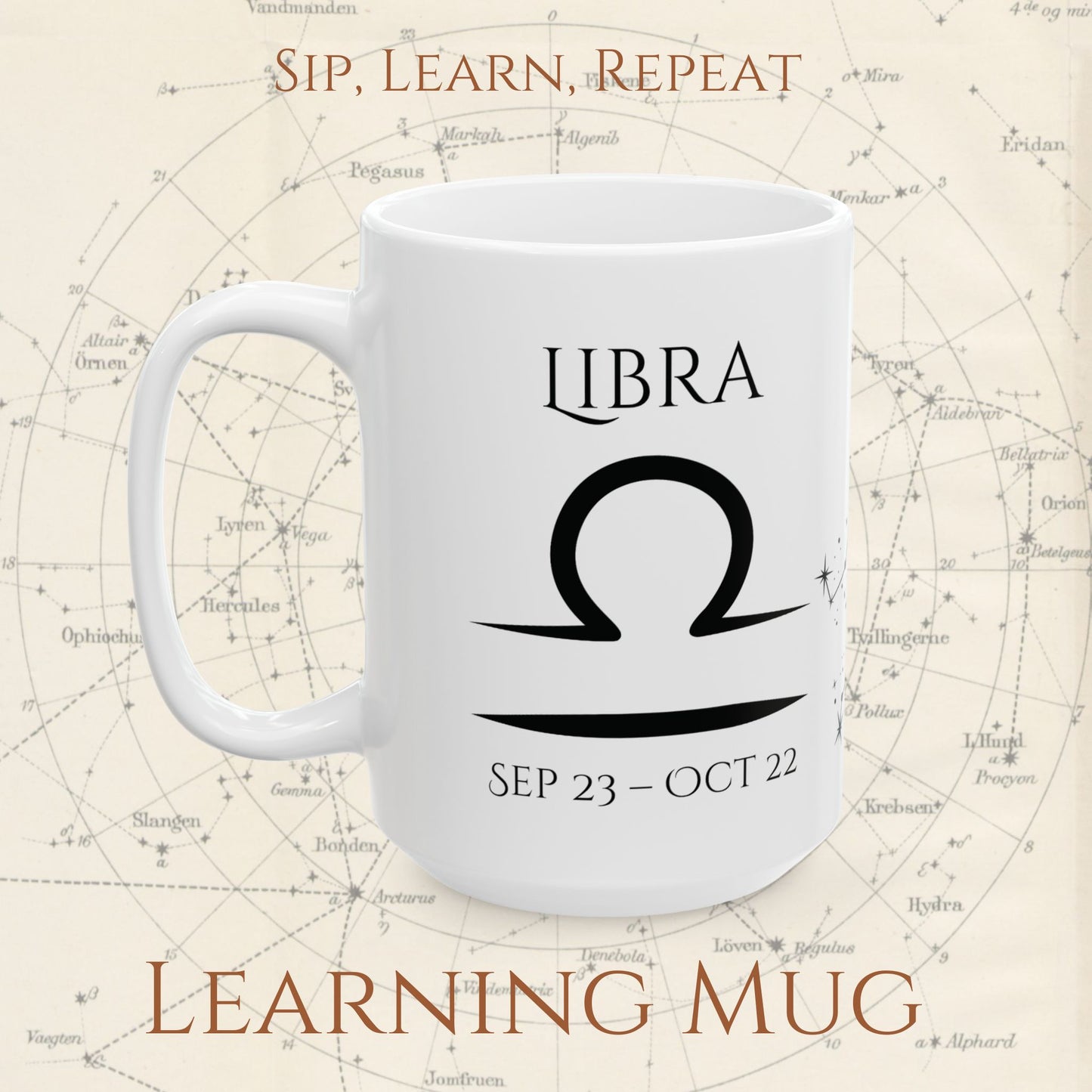 Libra Zodiac Mug – Astrology Constellation & Personality Traits