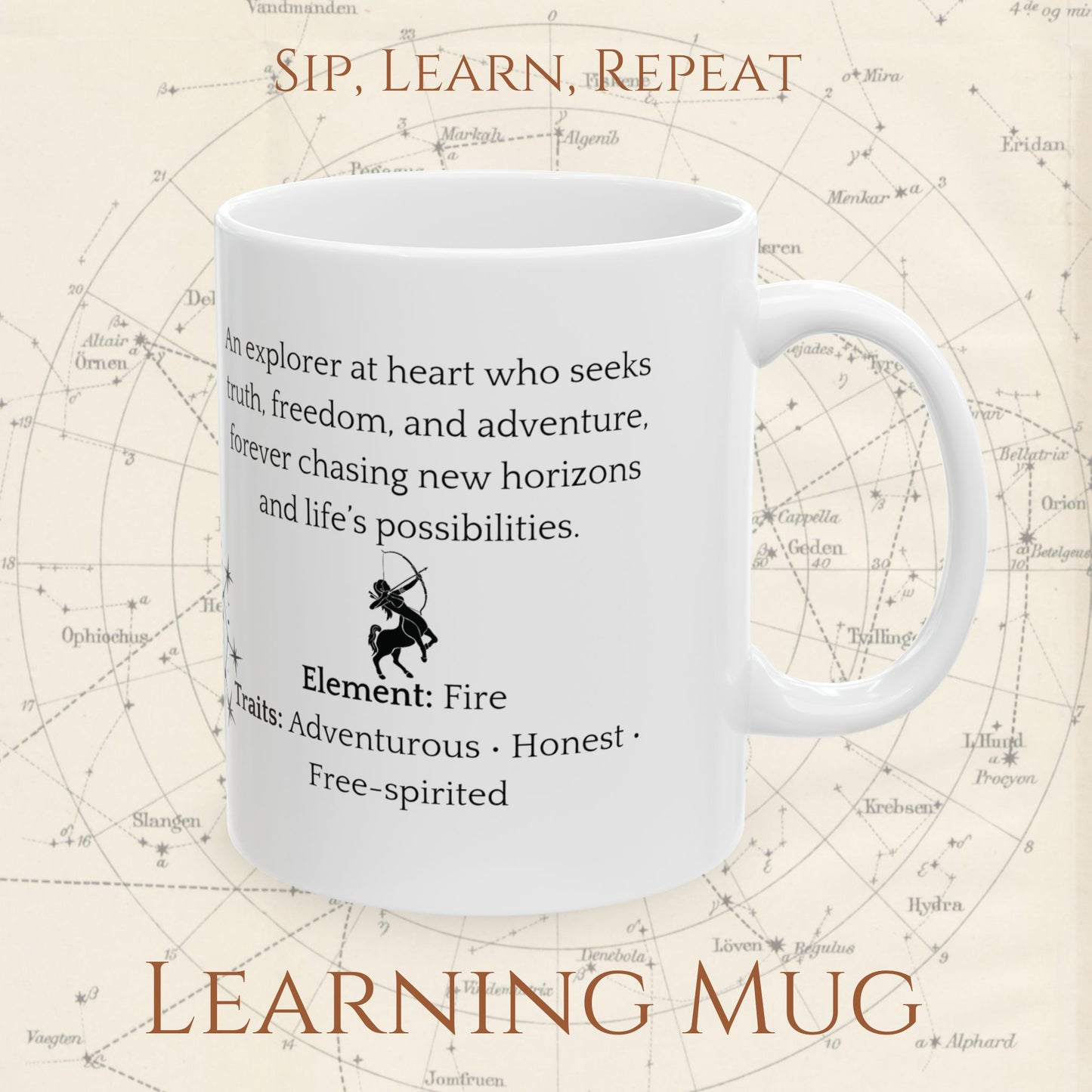 Sagittarius Zodiac Mug – Astrology Constellation & Personality Traits