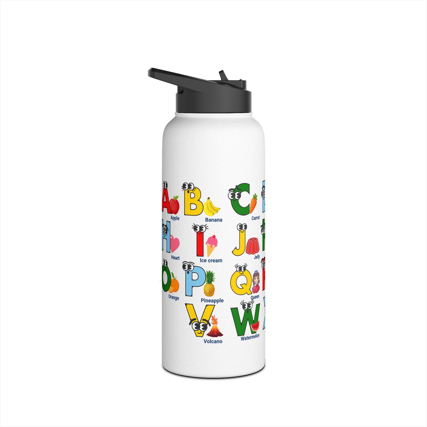 ABC Learning Water Bottle for Kids, Preschool Learning