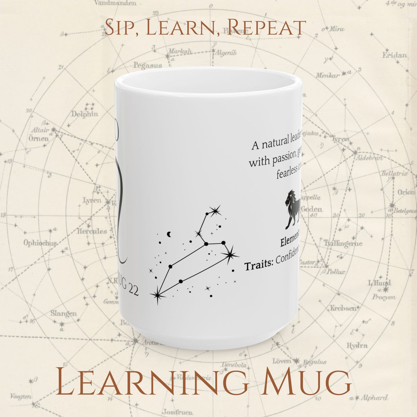 Leo Zodiac Mug – Astrology Constellation & Personality Traits