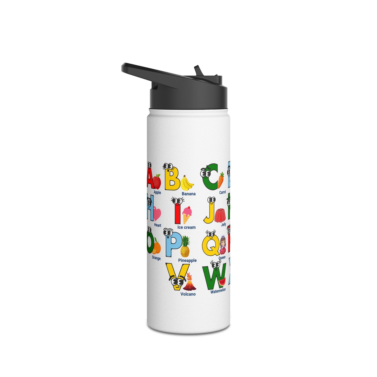 ABC Learning Water Bottle for Kids, Preschool Learning