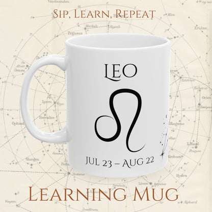 Leo Zodiac Mug – Astrology Constellation & Personality Traits