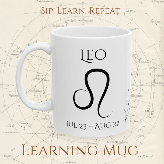 Leo Zodiac Mug – Astrology Constellation & Personality Traits