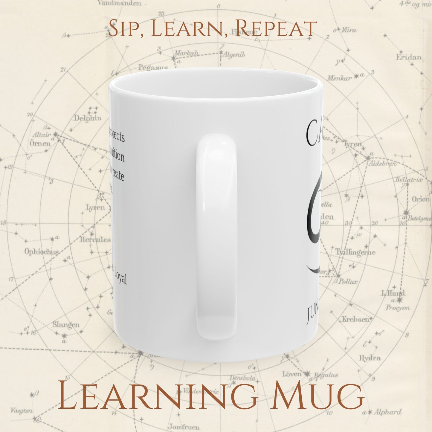 Cancer Zodiac Mug – Astrology Constellation & Personality Traits
