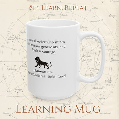 Leo Zodiac Mug – Astrology Constellation & Personality Traits