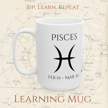 Pisces Zodiac Mug – Astrology Constellation & Personality Traits