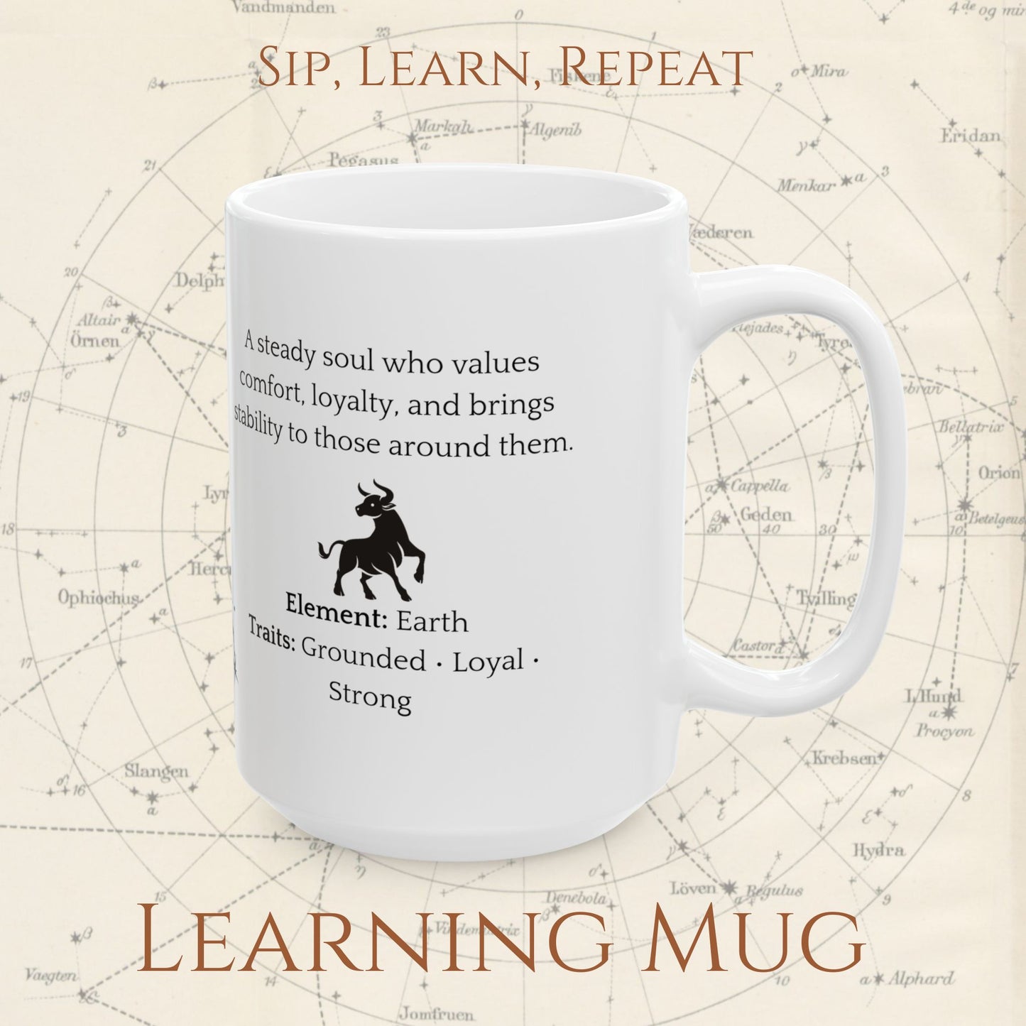 Taurus Zodiac Mug – Astrology Constellation & Personality Traits