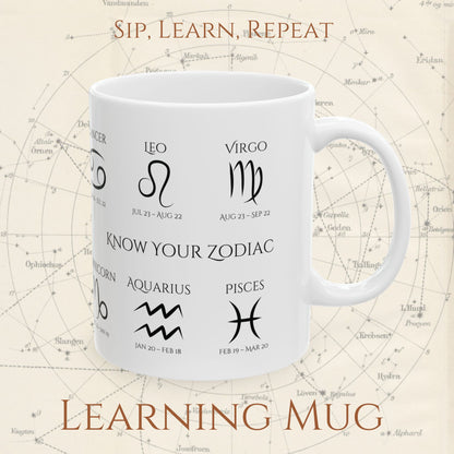 Know Your Zodiac Mug – The Perfect Birthday Gift That Always Fits
