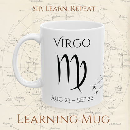 Virgo Zodiac Mug – Astrology Constellation & Personality Traits