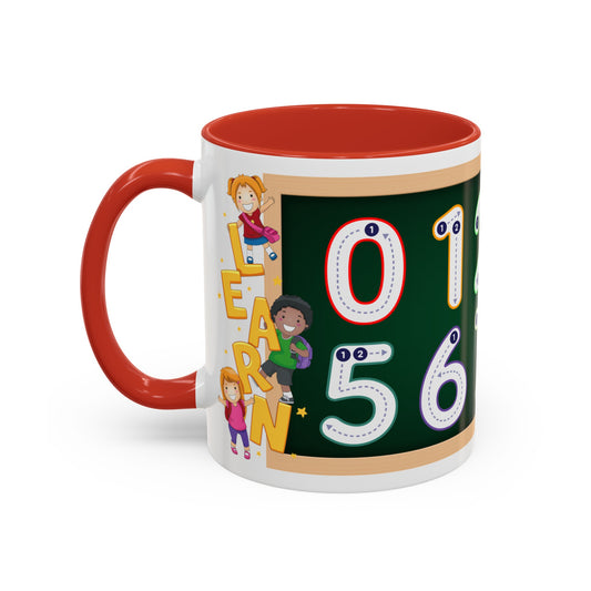 Numbers learning Mug, 11oz