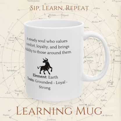Taurus Zodiac Mug – Astrology Constellation & Personality Traits