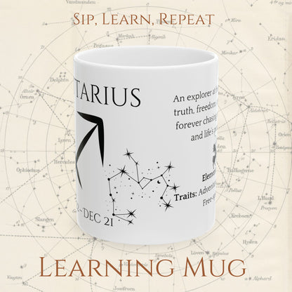 Sagittarius Zodiac Mug – Astrology Constellation & Personality Traits