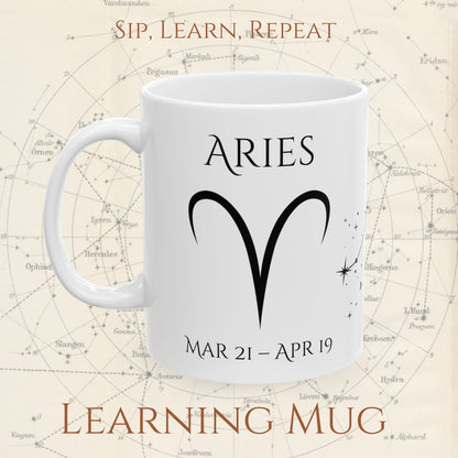 Aries Zodiac Mug – Astrology Constellation & Personality Traits