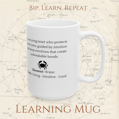 Cancer Zodiac Mug – Astrology Constellation & Personality Traits