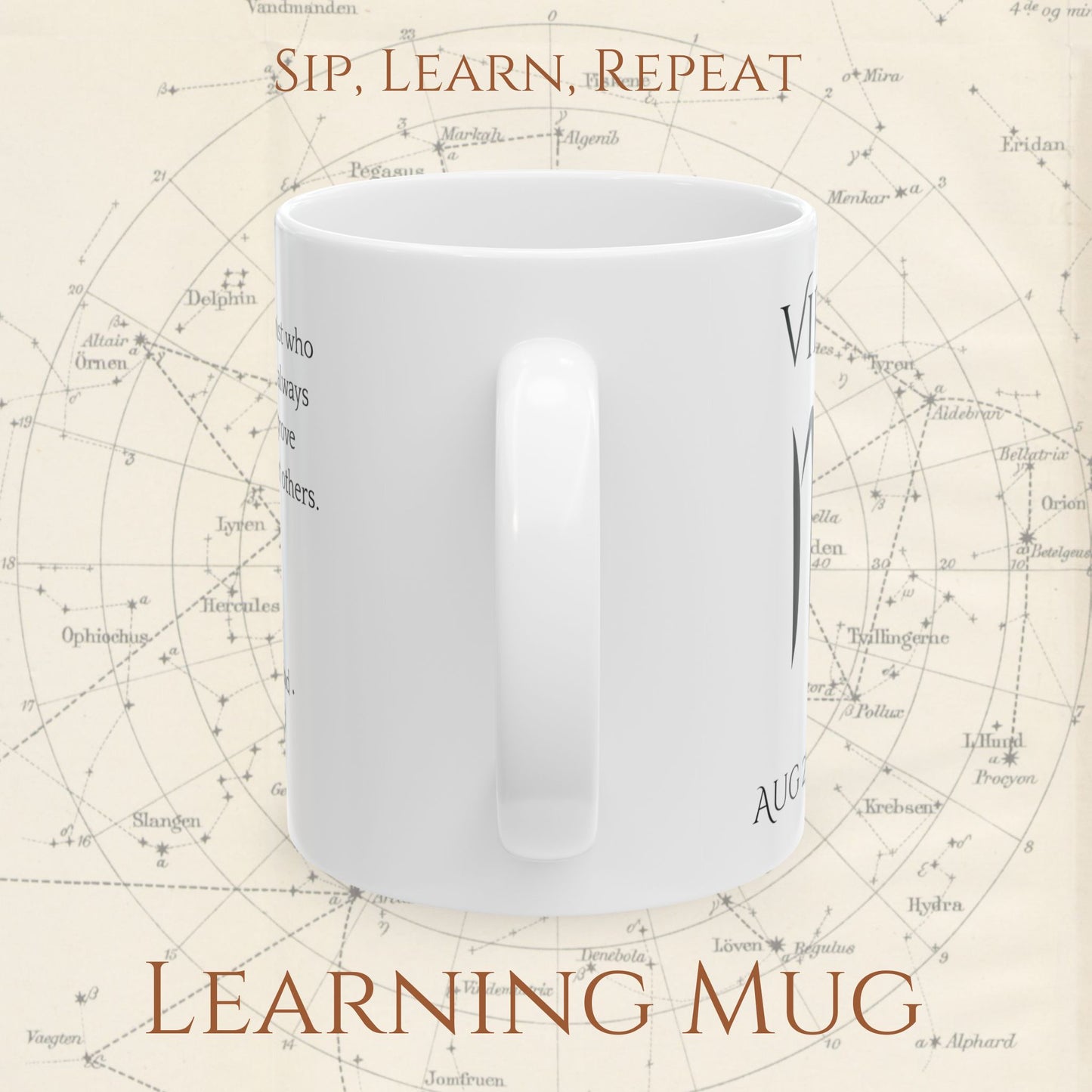 Virgo Zodiac Mug – Astrology Constellation & Personality Traits